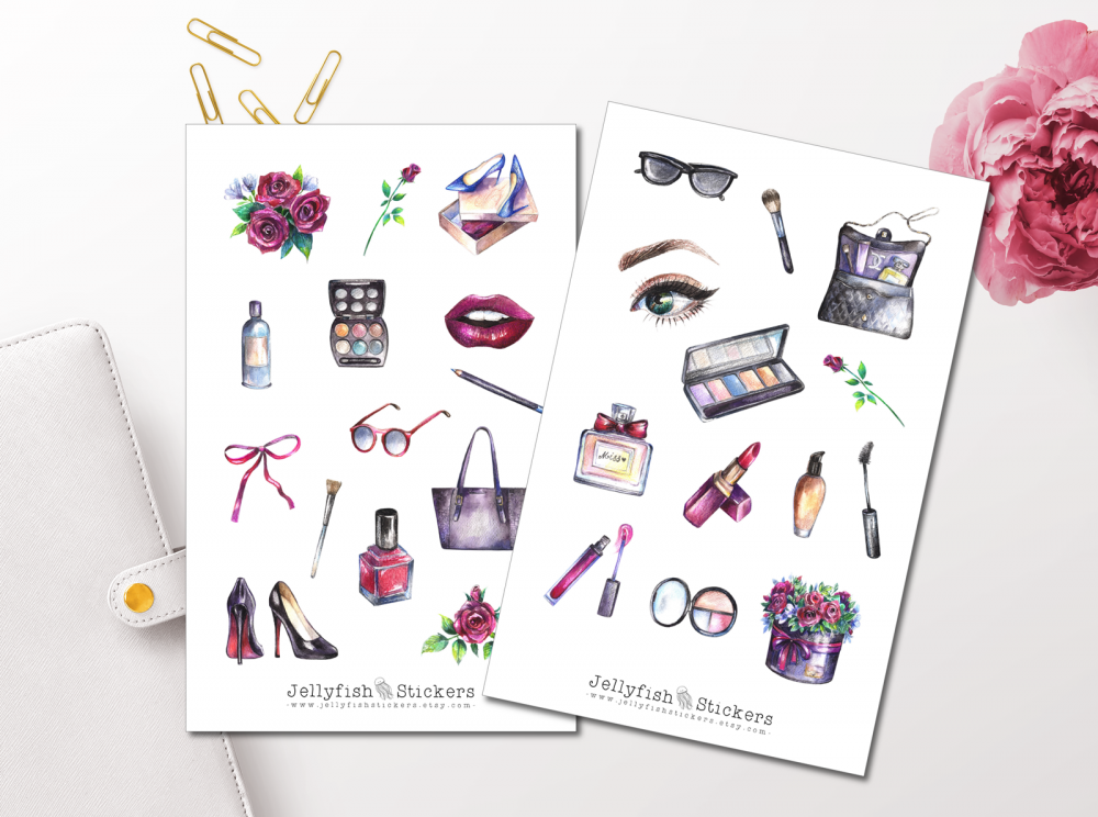 Makeup Sticker Set